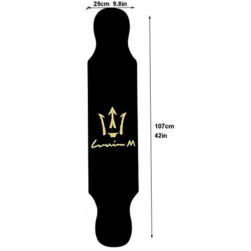 Nuevo Tipo De Monopatín Longboard, 42 Pulgadas Y 8 Capas De Arce Canadiense Longboard, Monopatín Estándar Longboard Adecuado para Adultos Y Jóvenes Principiantes