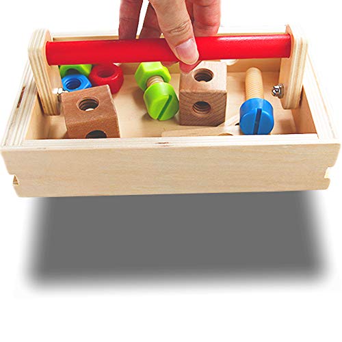 Nuheby Banco Herramientas Juguetes de Trabajo Niños de Madera 40 Piezas DIY Bloques Construccion Juego de rol Juguetes Educativos 3 4 5 6 Años Nuheby Banco Herramientas Juguetes de Trabajo Niños de Madera 40 Piezas DIY Bloques Construccion Juego de rol Juguetes Educativos 3 4 5 6 Años