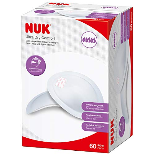 NUK almohadillas de lactancia materna | 60 unidades NUK almohadillas de lactancia materna | 60 unidades