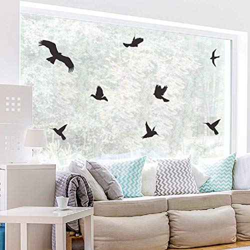 Nuluxi Pegatinas Anticolisión Puerta de Vidrio Pegatina de Advertencia para Pájaros Siluetas de Pájaros Puerta de Vidrio Pegatinas para Ventanas de Vidrio Visible y Protege a los Pájaros de Colisiones Nuluxi Pegatinas Anticolisión Puerta de Vidrio Pegatina de Advertencia para Pájaros Siluetas de Pájaros Puerta de Vidrio Pegatinas para Ventanas de Vidrio Visible y Protege a los Pájaros de Colisiones