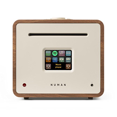 Numan Unison Retrospective - Radio por Internet, Receptor Todo en uno, Amplificador, CD, Dab +, FM, Bluetooth, USB, 2 x 40 vatios RMS, Spotify, Madera Numan Unison Retrospective - Radio por Internet, Receptor Todo en uno, Amplificador, CD, Dab +, FM, Bluetooth, USB, 2 x 40 vatios RMS, Spotify, Madera