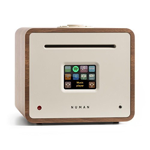 Numan Unison Retrospective - Radio por Internet, Receptor Todo en uno, Amplificador, CD, Dab +, FM, Bluetooth, USB, 2 x 40 vatios RMS, Spotify, Madera Numan Unison Retrospective - Radio por Internet, Receptor Todo en uno, Amplificador, CD, Dab +, FM, Bluetooth, USB, 2 x 40 vatios RMS, Spotify, Madera