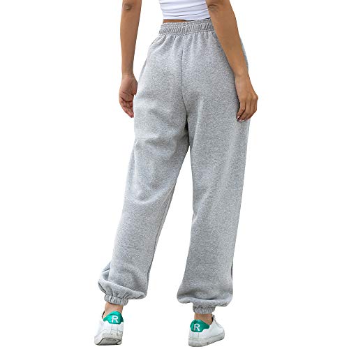 Nuofengkudu Mujer Harem Térmicos Jogging Pantalones Forro Polar con Bolsillos Elastica Cintura Alta Comodo Llanura Largos Pantalón Deportiva Jogger Pants Sweatpants Casual Ropa de Casa(Lana-Gris,M) Nuofengkudu Mujer Harem Térmicos Jogging Pantalones Forro Polar con Bolsillos Elastica Cintura Alta Comodo Llanura Largos Pantalón Deportiva Jogger Pants Sweatpants Casual Ropa de Casa(Lana-Gris,M)