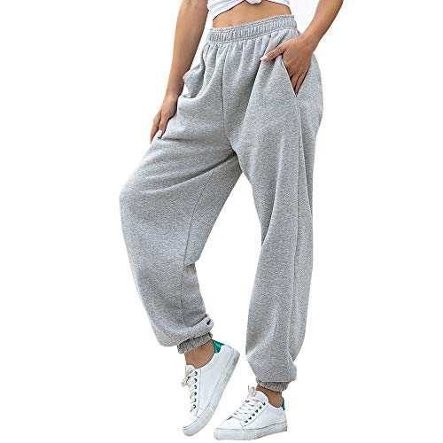 Nuofengkudu Mujer Harem Térmicos Jogging Pantalones Forro Polar con Bolsillos Elastica Cintura Alta Comodo Llanura Largos Pantalón Deportiva Jogger Pants Sweatpants Casual Ropa de Casa(Lana-Gris,M) Nuofengkudu Mujer Harem Térmicos Jogging Pantalones Forro Polar con Bolsillos Elastica Cintura Alta Comodo Llanura Largos Pantalón Deportiva Jogger Pants Sweatpants Casual Ropa de Casa(Lana-Gris,M)