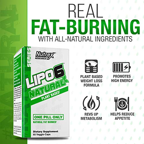 Nutrex Lipo-6 Natural - 60 vcaps