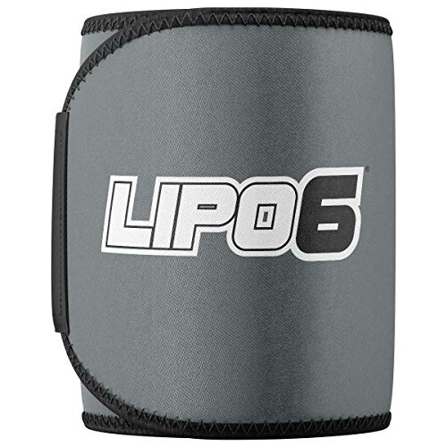 Nutrex Research Lipo 6 cintura Trimmer ejercicio Fitness cinturón para hombres y mujeres, talla única para la mayoría, entrenador de cintura para bajar de peso