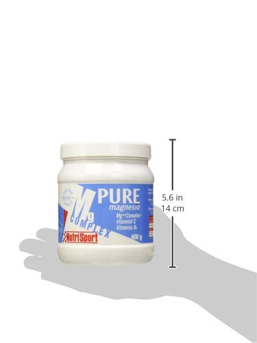 NUTRI-SPORT - MAGNESIO PURE VIT C+B6 400g NUTRISPORT NUTRI-SPORT - MAGNESIO PURE VIT C+B6 400g NUTRISPORT