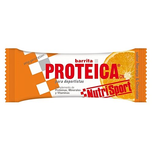 Nutrisport Barrita Proteica 24 x 46g Naranja Nutrisport Barrita Proteica 24 x 46g Naranja