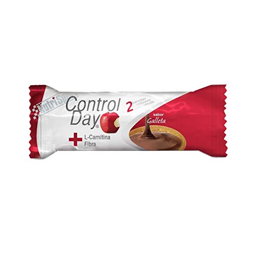 NUTRISPORT Caja CONTROLDAY BARRITA Galleta 28 Unidades, Negro, Estandar NUTRISPORT Caja CONTROLDAY BARRITA Galleta 28 Unidades, Negro, Estandar