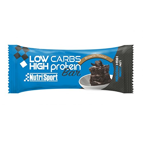 Nutrisport Low Carbs High Protein Bar 16 x 60g Brownie Nutrisport Low Carbs High Protein Bar 16 x 60g Brownie