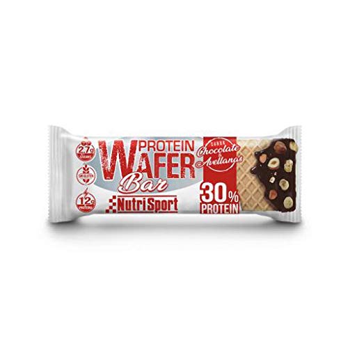 Nutrisport Protein Wafer Barritas Chocolate Con Avellana 15Ud 1 unidad 200 g Nutrisport Protein Wafer Barritas Chocolate Con Avellana 15Ud 1 unidad 200 g
