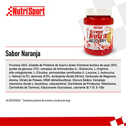 NutriSport StressNutril Recovery - Bebida Recuperadora, 800 g NutriSport StressNutril Recovery - Bebida Recuperadora, 800 g