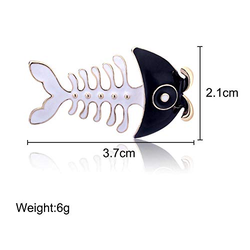 N/W Brooch Pin For Women, Girls, Ladies Broche De Pescado De Dibujos Animados Brooch Birthday Valentine's Day Gifts