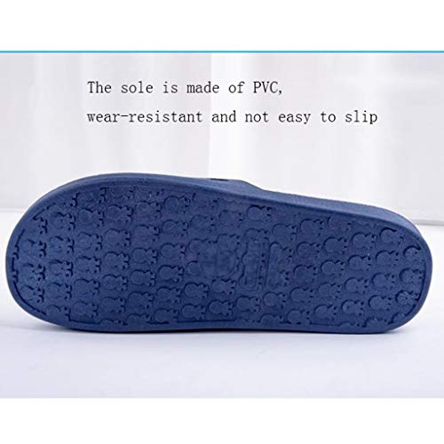 NYKK Chanclas Ducha Baño del Deslizador de Las Sandalias de acupresión Masaje Sandalias de Masaje Zapatos de Secado rápido Zapatillas de baño Ducha Ducha Chancletas (Color : A, Size : 41)