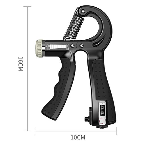 O-Kinee Fortalecedor de Agarre, Fortalecedor de Mano 5-60KG Ajustables Agarre Manual Ejercicio, Entrenador de Músculos de Mano Utilizado para Entrenamiento Antebrazo, Apretón de Manos (1 Piezas) O-Kinee Fortalecedor de Agarre, Fortalecedor de Mano 5-60KG Ajustables Agarre Manual Ejercicio, Entrenador de Músculos de Mano Utilizado para Entrenamiento Antebrazo, Apretón de Manos (1 Piezas)