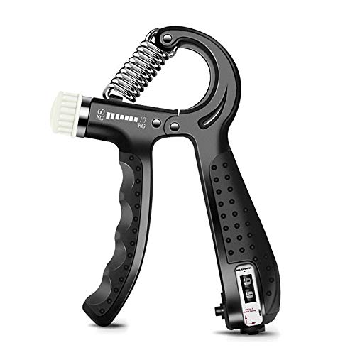 O-Kinee Fortalecedor de Agarre, Fortalecedor de Mano 5-60KG Ajustables Agarre Manual Ejercicio, Entrenador de Músculos de Mano Utilizado para Entrenamiento Antebrazo, Apretón de Manos (1 Piezas) O-Kinee Fortalecedor de Agarre, Fortalecedor de Mano 5-60KG Ajustables Agarre Manual Ejercicio, Entrenador de Músculos de Mano Utilizado para Entrenamiento Antebrazo, Apretón de Manos (1 Piezas)