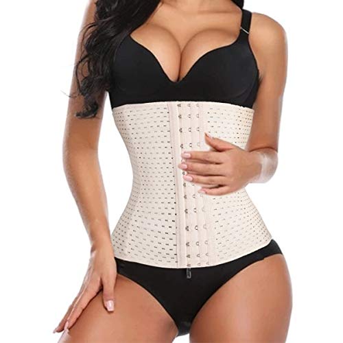 O³ Corset Reductor Adelgazante Mujer – Tallas S – XXXL | Fajas Reductoras Adelgazantes para Body Mujer Lola Pink– Fajas Colombianas Cómodas y Ligeras – Blanco S/36