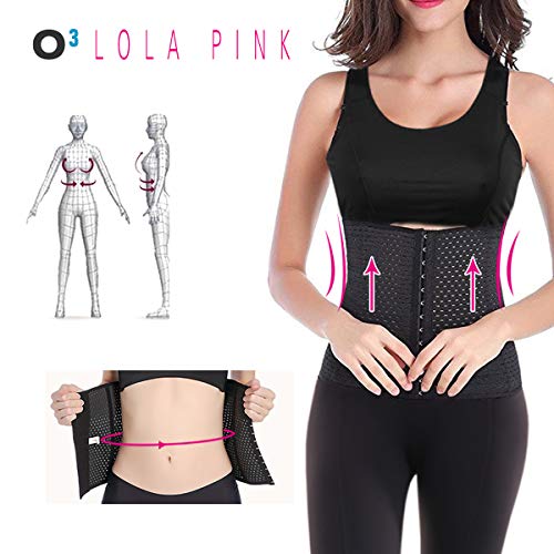 O³ Corset Reductor Adelgazante Mujer – Tallas S – XXXL | Fajas Reductoras Adelgazantes para Body Mujer Lola Pink– Fajas Colombianas Cómodas y Ligeras – Negro S/36 O³ Corset Reductor Adelgazante Mujer – Tallas S – XXXL | Fajas Reductoras Adelgazantes para Body Mujer Lola Pink– Fajas Colombianas Cómodas y Ligeras – Negro S/36