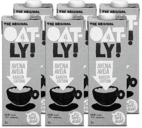 Oatly Avena Barista 1L - Pack 6 unidades 1000 ml Oatly Avena Barista 1L - Pack 6 unidades 1000 ml