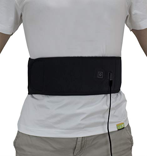 ObboMed MH-2370M Faja Térmica de Infrarrojo Lejano, Nueva Tecnología de Grafeno, USB 5V 10W, 16 Imanes, Longitud de Onda: 6-12 μm (Rango Saludable: 4-14 μm) - Talla M : Tamaño Cintura 80-104 cm ObboMed MH-2370M Faja Térmica de Infrarrojo Lejano, Nueva Tecnología de Grafeno, USB 5V 10W, 16 Imanes, Longitud de Onda: 6-12 μm (Rango Saludable: 4-14 μm) - Talla M : Tamaño Cintura 80-104 cm