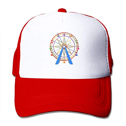 Odelia Palmer Rueda de la Fortuna Ajustable para Adultos Gorra de béisbol Camionero Gorra de béisbol Snapback