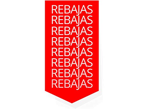 Oedim Pack de 2 Vinilos Rebajas | Descuento Personalizado | Muestra en tu Escaparate Tus Descuentos de Navidad | Pegatinas Adhesivas con Reserva de Blanco Duraderas, Resistentes Oedim Pack de 2 Vinilos Rebajas | Descuento Personalizado | Muestra en tu Escaparate Tus Descuentos de Navidad | Pegatinas Adhesivas con Reserva de Blanco Duraderas, Resistentes