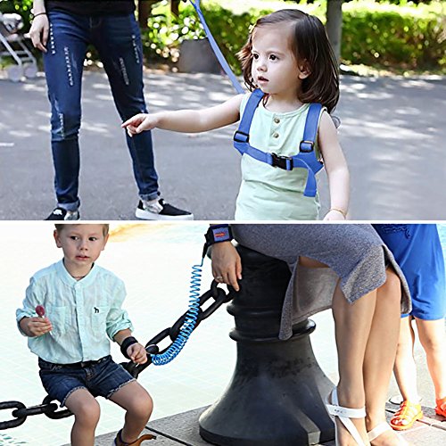 OFUN 2 Piezas Correa para Niños Seguridad, 2.5M Arnes para Bebes Anti-lost Correa para Niños, Ajustable Correa Ninos Arnes Niños Correa Niño, Algodón Suave y Material de PU OFUN 2 Piezas Correa para Niños Seguridad, 2.5M Arnes para Bebes Anti-lost Correa para Niños, Ajustable Correa Ninos Arnes Niños Correa Niño, Algodón Suave y Material de PU