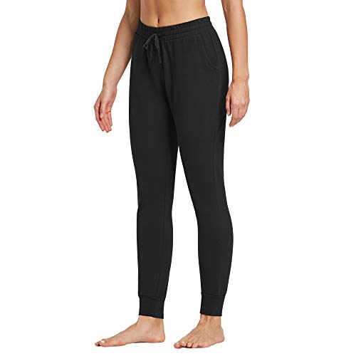 Ogeenier Pantalon Chandal Mujer Pantalones de Deporte Algodón Ropa Deportiva Yoga Fitness Jogger