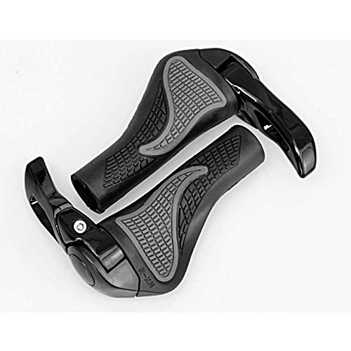 Ogquaton 1 par de puños de Bicicleta de montaña con Extremos de Barra Tapones de aleación de Aluminio Manillar de Bicicleta Antideslizante Bicicleta Mango diseño ergonómico puños Ogquaton 1 par de puños de Bicicleta de montaña con Extremos de Barra Tapones de aleación de Aluminio Manillar de Bicicleta Antideslizante Bicicleta Mango diseño ergonómico puños