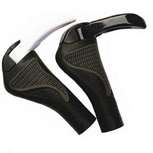 Ogquaton 1 par de puños de Bicicleta de montaña con Extremos de Barra Tapones de aleación de Aluminio Manillar de Bicicleta Antideslizante Bicicleta Mango diseño ergonómico puños Ogquaton 1 par de puños de Bicicleta de montaña con Extremos de Barra Tapones de aleación de Aluminio Manillar de Bicicleta Antideslizante Bicicleta Mango diseño ergonómico puños