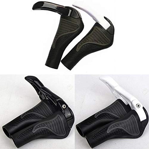 Ogquaton 1 par de puños de Bicicleta de montaña con Extremos de Barra Tapones de aleación de Aluminio Manillar de Bicicleta Antideslizante Bicicleta Mango diseño ergonómico puños Ogquaton 1 par de puños de Bicicleta de montaña con Extremos de Barra Tapones de aleación de Aluminio Manillar de Bicicleta Antideslizante Bicicleta Mango diseño ergonómico puños