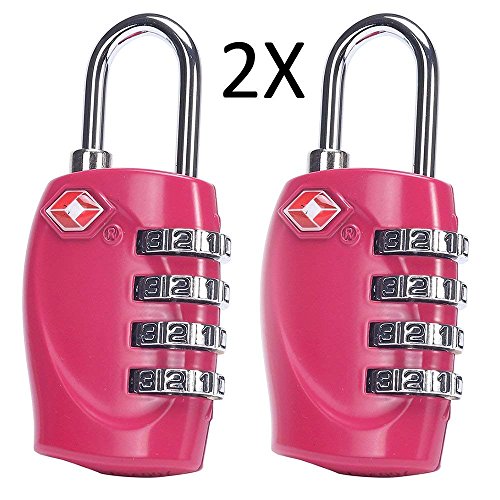 Ogquaton 4 cerraduras mecánicas combinadas portátiles y prácticas Digitales Cerradura de contraseña de Seguridad Adecuada para el Gimnasio de la Escuela Taquilla Deportiva (2 Piezas, Rosa) Ogquaton 4 cerraduras mecánicas combinadas portátiles y prácticas Digitales Cerradura de contraseña de Seguridad Adecuada para el Gimnasio de la Escuela Taquilla Deportiva (2 Piezas, Rosa)