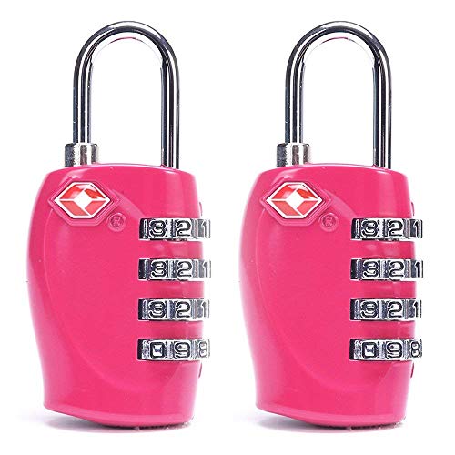 Ogquaton 4 cerraduras mecánicas combinadas portátiles y prácticas Digitales Cerradura de contraseña de Seguridad Adecuada para el Gimnasio de la Escuela Taquilla Deportiva (2 Piezas, Rosa) Ogquaton 4 cerraduras mecánicas combinadas portátiles y prácticas Digitales Cerradura de contraseña de Seguridad Adecuada para el Gimnasio de la Escuela Taquilla Deportiva (2 Piezas, Rosa)