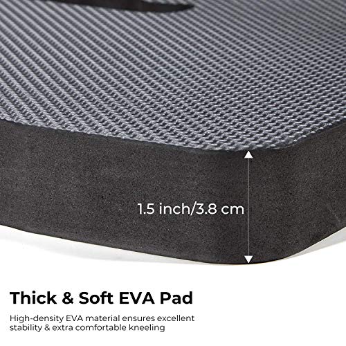 Ohuhu Almohadilla para Rodillas, para Jardinería, Bañar a tu Bebé, Limpiar el Suelo y Rezar - Colchoneta para Rodilla para Jardín, Hacer Ejercicio y Practicar Yoga - 43 x 28 x 3,8 cm Ohuhu Almohadilla para Rodillas, para Jardinería, Bañar a tu Bebé, Limpiar el Suelo y Rezar - Colchoneta para Rodilla para Jardín, Hacer Ejercicio y Practicar Yoga - 43 x 28 x 3,8 cm