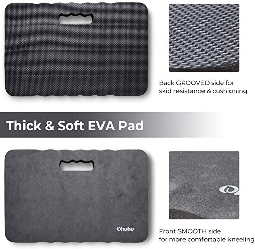 Ohuhu Almohadilla para Rodillas, para Jardinería, Bañar a tu Bebé, Limpiar el Suelo y Rezar - Colchoneta para Rodilla para Jardín, Hacer Ejercicio y Practicar Yoga - 43 x 28 x 3,8 cm Ohuhu Almohadilla para Rodillas, para Jardinería, Bañar a tu Bebé, Limpiar el Suelo y Rezar - Colchoneta para Rodilla para Jardín, Hacer Ejercicio y Practicar Yoga - 43 x 28 x 3,8 cm