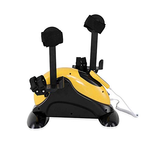 OKSS Mini Compacto Ejercitador Pedal para Brazos Y Piernas Equipo Rehabilitación Bicicleta Ejercicio Portátil Resistencia Ajustable con Pantalla Digital OKSS Mini Compacto Ejercitador Pedal para Brazos Y Piernas Equipo Rehabilitación Bicicleta Ejercicio Portátil Resistencia Ajustable con Pantalla Digital