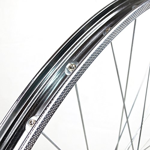 OldNewBikes Ruedas Delantera y Trasera Westrick 28 x 1 ½ de Acero Cromado para Bicicleta clásica OldNewBikes Ruedas Delantera y Trasera Westrick 28 x 1 ½ de Acero Cromado para Bicicleta clásica