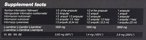 OLIMP SPORT NUTRITION Ampollas L-Carnitine 3000 Extreme Shot con Sabor Cereza - Paquete de 20 x 25 ml - Total: 500 ml OLIMP SPORT NUTRITION Ampollas L-Carnitine 3000 Extreme Shot con Sabor Cereza - Paquete de 20 x 25 ml - Total: 500 ml