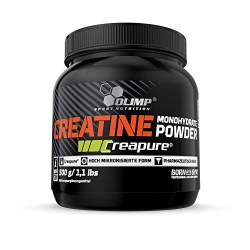 OLIMP SPORT NUTRITION Creatine Creapure Monohydrate 500 g - (El empaque puede variar)