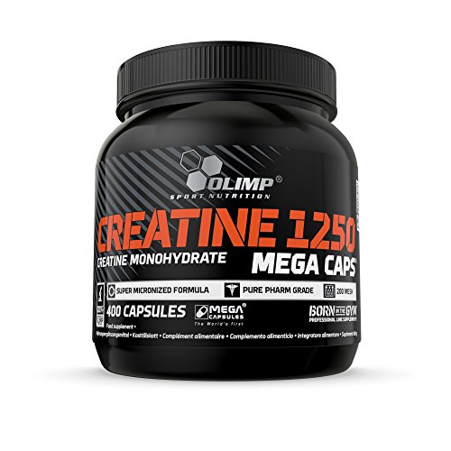 Olimp Sport Nutrition Creatine Mega Caps Creatina - 400 Cápsulas Olimp Sport Nutrition Creatine Mega Caps Creatina - 400 Cápsulas