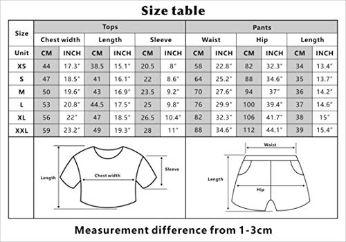 OLIPHEE Camisa de Riverdale Impresa Serpiente con Pantalones Cortos de Verano para Mujer DIYLOGOfehe-S-3 OLIPHEE Camisa de Riverdale Impresa Serpiente con Pantalones Cortos de Verano para Mujer DIYLOGOfehe-S-3