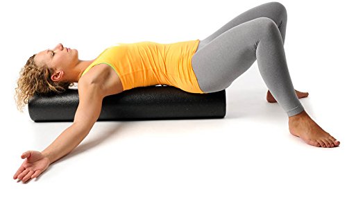 Oliver Rulo para Pilates Rodillo Rollo Foamroller 90 cm Negro