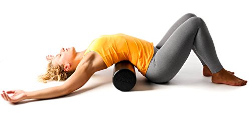 Oliver Rulo para Pilates Rodillo Rollo Foamroller 90 cm Negro