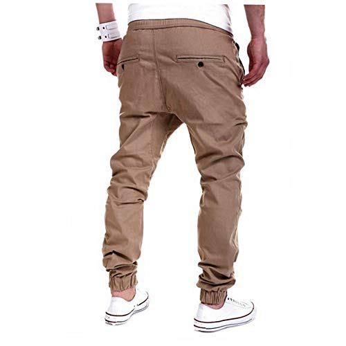 Oliviavan,Pantalones Largos para Hombre Deportivos elásticos al Aire Libre con Tres Hebillas Pantalones Harem Pantalones Casuales Oliviavan,Pantalones Largos para Hombre Deportivos elásticos al Aire Libre con Tres Hebillas Pantalones Harem Pantalones Casuales