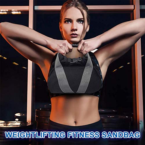 OLT-UE Pesas Kettlebell, Bolsa Arena Entrenamiento Levantamiento Pesas Ajustable, Bolsa Entrenamiento Fitness Llena con Cómodo Cierre Hebilla Asa para Powerlifting-Weight Ejercicio-Correr OLT-UE Pesas Kettlebell, Bolsa Arena Entrenamiento Levantamiento Pesas Ajustable, Bolsa Entrenamiento Fitness Llena con Cómodo Cierre Hebilla Asa para Powerlifting-Weight Ejercicio-Correr