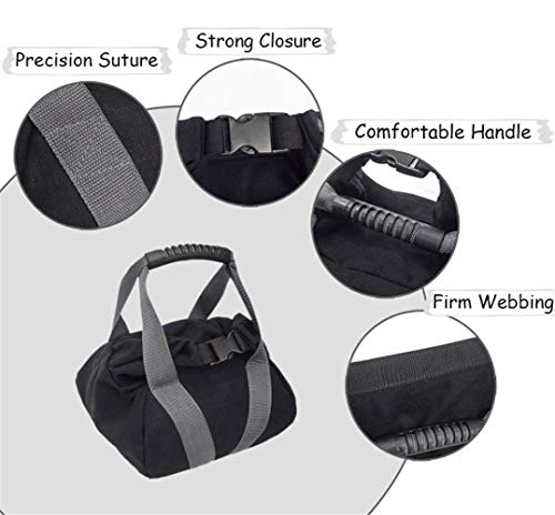 OLT-UE Pesas Kettlebell, Bolsa Arena Entrenamiento Levantamiento Pesas Ajustable, Bolsa Entrenamiento Fitness Llena con Cómodo Cierre Hebilla Asa para Powerlifting-Weight Ejercicio-Correr OLT-UE Pesas Kettlebell, Bolsa Arena Entrenamiento Levantamiento Pesas Ajustable, Bolsa Entrenamiento Fitness Llena con Cómodo Cierre Hebilla Asa para Powerlifting-Weight Ejercicio-Correr
