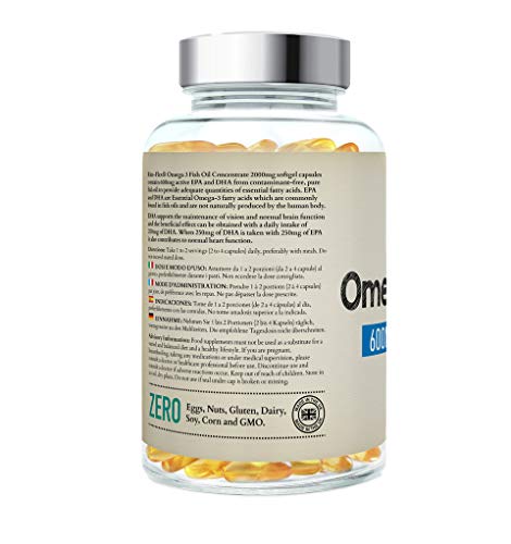 Omega 3 Aceite de Pescado 2000 mg 365 Soft Gel cápsula de Rite Flex Omega 3 Aceite de Pescado 2000 mg 365 Soft Gel cápsula de Rite Flex