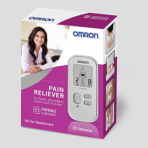 OMRON E3 Intense - Electroestimulador para aliviar el dolor muscular sin medicación, electrodos incluidos OMRON E3 Intense - Electroestimulador para aliviar el dolor muscular sin medicación, electrodos incluidos