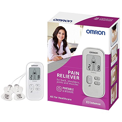 OMRON E3 Intense - Electroestimulador para aliviar el dolor muscular sin medicación, electrodos incluidos OMRON E3 Intense - Electroestimulador para aliviar el dolor muscular sin medicación, electrodos incluidos