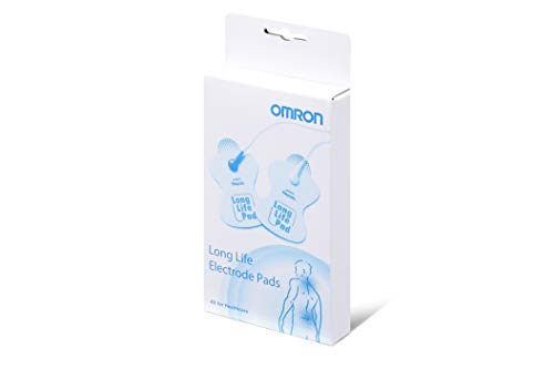 OMRON Long Life Pads - Electrodos para aparatos Tens E4, E3 y E2 Elite